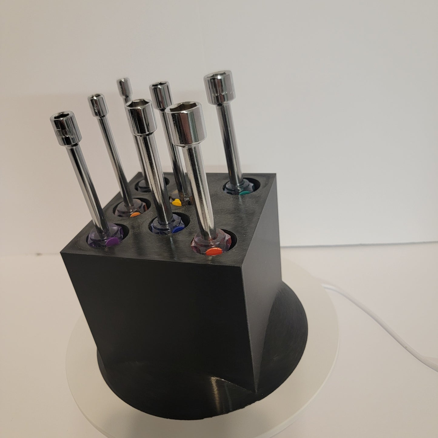 Nut Driver Holder – 3D Printed Organizer for Standard Nut Drivers (Made to Order)